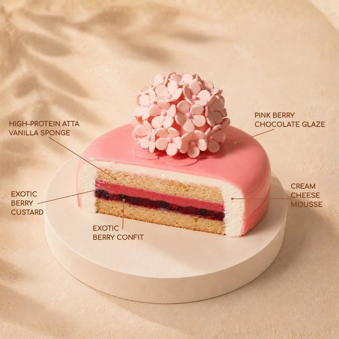 Exotic Berries Cheese Cake