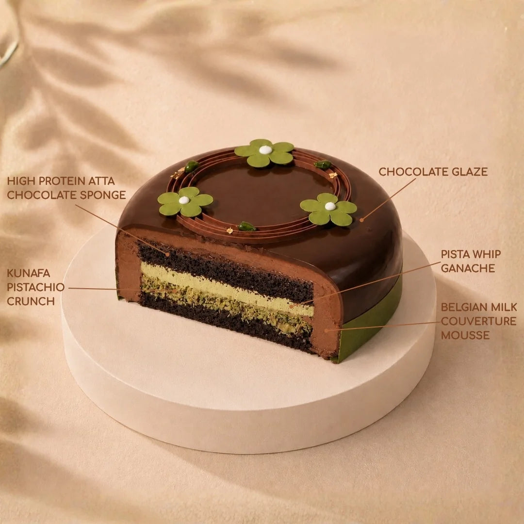 Golden Pistachio Kunafa