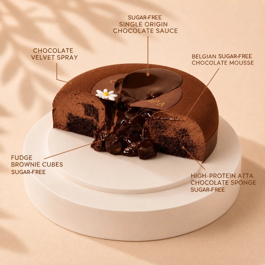 Molten Brownie Lava (Sugar Free)
