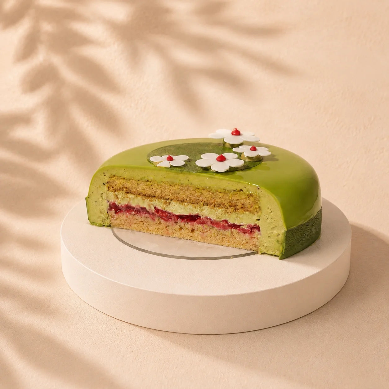 Pistachio Strawberry Royale